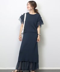 Aletta vita/アレッタ ヴィータ Aletta vita 天竺X裾チュールレイヤードスカート/506569451