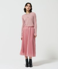 GRACE CONTINENTAL/フォイルラインプリーツスカート/506570316