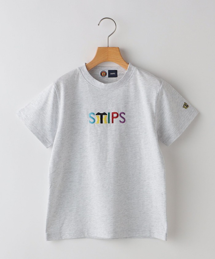 110-160】オーガビッツナンバー刺繍7分袖Tシャツ（Tシャツ