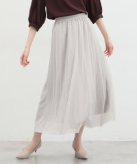 GLACIER/グラシア GLACIER ラメ入りロングスカート ボトムス スカート ロングスカート ロング丈/506570817