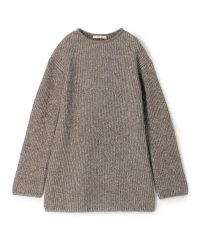 BACCA/アルパカラメミックス ニットワンピース/506571656