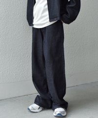 SHIPS any MEN/SHIPS any: ウォッシュド デニム セミフレア ワイド パンツ (セットアップ対応)◇/506571673