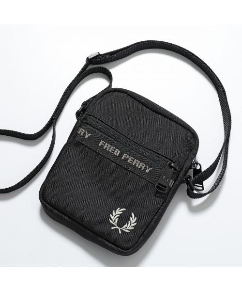 FRED PERRY ブラック ショルダーバッグ L7299 セール 12%OFF】FRED PERRY ショルダーバッグ Fred Perry Taped