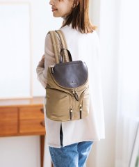 Samantha Thavasa/ナイロン×レザーコンビネーション リュック/506579873