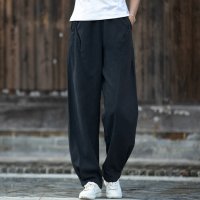 BACKYARD FAMILY/着痩せバルーンパンツ コットンリネン/506586561