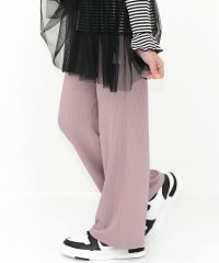 子供服Bee/コドモフク ビー 子供服Bee リブ地ワイドパンツ/506587068
