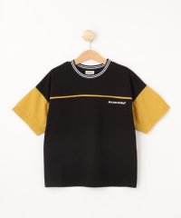 SHOO・LA・RUE(Kids) /【110－140cm】異素材ミックス お袖切替Tシャツ/506587802