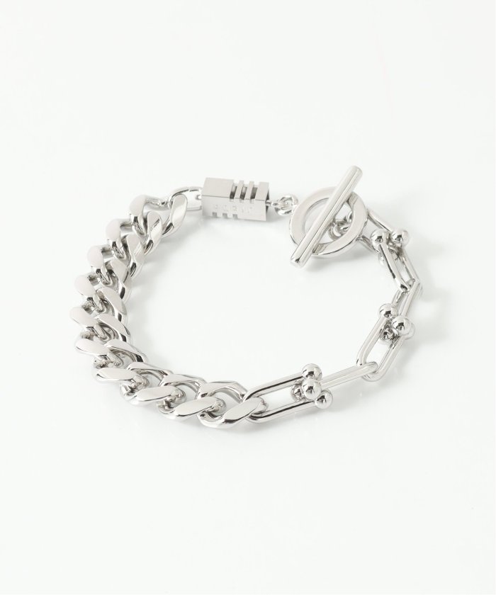 【特価】 JIEDA / ジエダ】CHAIN MIX BRACELET(506588106) | パルプ(PULP アクセサリー