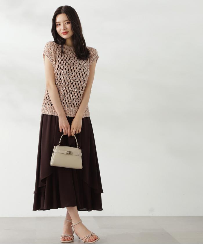 Katie　ケイティ　レース　キャミワンピース　ピンク　フリーサイズ　日本製 Katie ケイティ レース キャミワンピース ピンク フリーサイズ