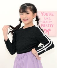 子供服Bee/コドモフク ビー 子供服Bee ラインリボントップス/506587077