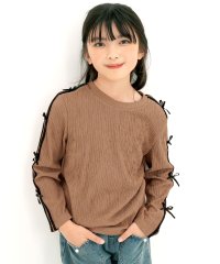 子供服Bee/コドモフク ビー 子供服Bee ラインリボントップス/506587077