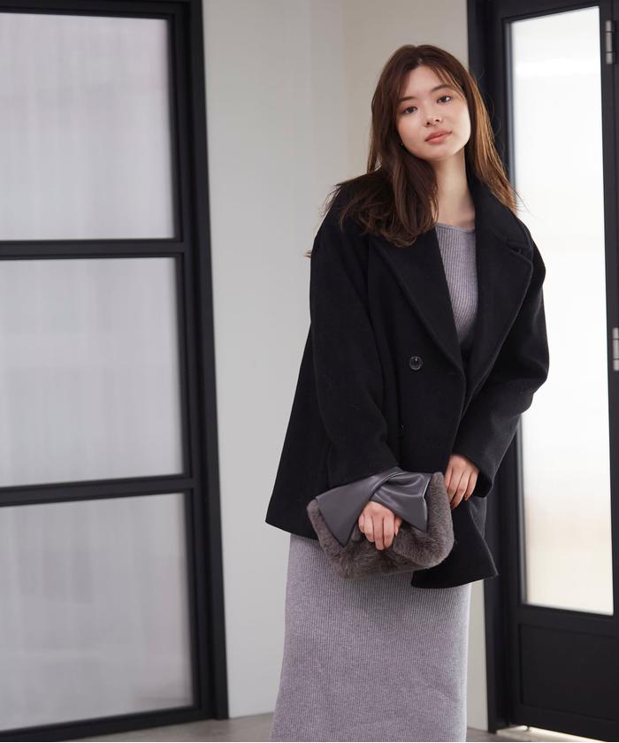 セール】Aラインミドルコート 24AW(506590311) | プロポーション セール】Aラインミドルコート 24AW(506590311) | プロポーション