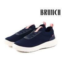 FOOT PLACE/ブランチ BRUNCH レディース スニーカー スリッポン 4E 幅広 ワイド 軽い 軽量 屈曲性 ニットシューズ 柔らかい BR－229/506590402