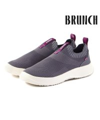 FOOT PLACE/ブランチ BRUNCH レディース スニーカー スリッポン 4E 幅広 ワイド 軽い 軽量 屈曲性 ニットシューズ 柔らかい BR－230/506590403