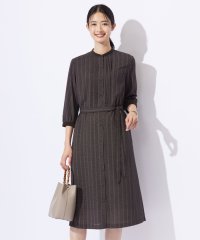 J.PRESS LADIES/【洗える】ドットデシンプリント ピンタック ワンピース/506595080