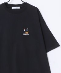 LAZAR/【Lazar】Lazar 別注 オーバーサイズ ワンポイント刺繍 クルーネックTシャツ 半袖Tシャツ メンズ レディース/505323641