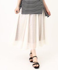 eur3/【大きいサイズ/a.v.v×eur3】シアーシャイニースカート/506596454