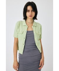 moussy/OVERLOCK POCKET ニットシャツ/506596547