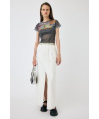 moussy/FRONT SLIT FRINGE スカート/506596554