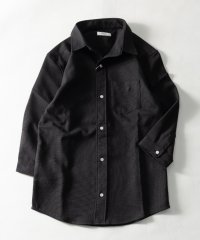Nylaus/ナイラス Nylaus 接触冷感 レギュラーカラー パナマ織り 7分袖シャツ/506596578
