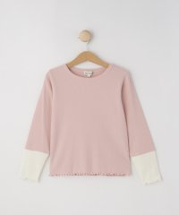 SHOO・LA・RUE(Kids) /【110－140cm】お袖配色リブロンT/506597972