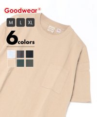 Goodwear/グッドウェア GOODWEAR USA COTTON ヘビーウェイト オーバーサイズ BIGポケットTEE 半袖 Tシャツ ビッグシルエット 胸ポケット 2W7/506598321