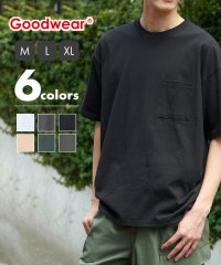 Goodwear/グッドウェア GOODWEAR USA COTTON ヘビーウェイト オーバーサイズ BIGポケットTEE 半袖 Tシャツ ビッグシルエット 胸ポケット 2W7/506598321