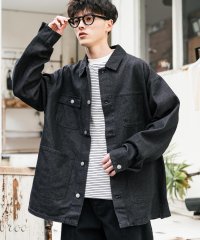 Rocky Monroe/ロッキーモンロー Rocky Monroe カバーオール デニム ワークジャケット メンズ レディース ライトアウター オーバーサイズ ビッグシルエット ゆった/506598649