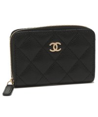 CHANEL/シャネル CHANEL カードケース マトラッセ ゴールド金具 ブラック レディース CHANEL AP0216 Y01864 C3906/506598688
