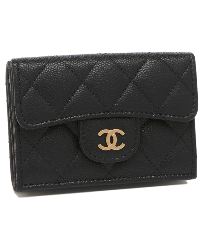 クーポン】シャネル CHANEL 三つ折り財布 マトラッセ ゴールド クーポン】シャネル CHANEL 三つ折り財布 マトラッセ ゴールド