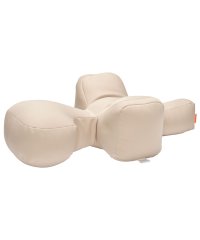 OneAid/ワンエイド OneAid OneAid ワンエイド リラクッション 犬 介護 ベッド ペット用 DMサイズ 小型短足犬用 姿勢安定 カバー付き ベージュ ブラウ/506599323