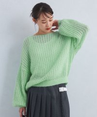 green label relaxing/【別注】＜LOGAN knitting mills＞ラメ ニット プルオーバー/506600015