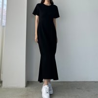 Louere/ルエレ Louere Louere ストレッチカットマーメイドワンピース/506600061