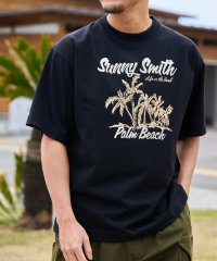 SUNNY SMITH/サニースミス Sunny Smith 11.6ウルトラヘビーオンス Heavy SmithPalm Beach プリントTシャツ/506551959