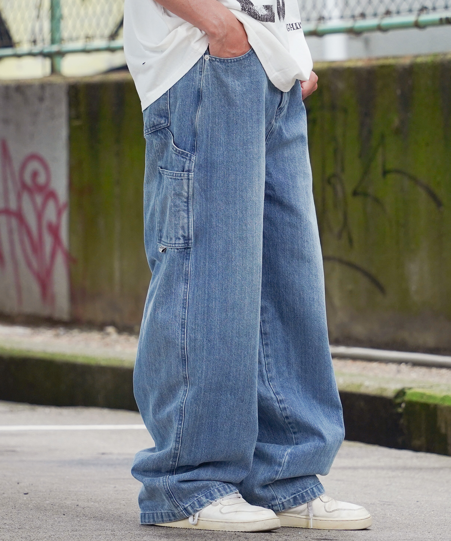 ワンフォークロージング 1111clothing ペインターパンツ メンズ ワンフォークロージング 1111clothing ペインターパンツ メンズ