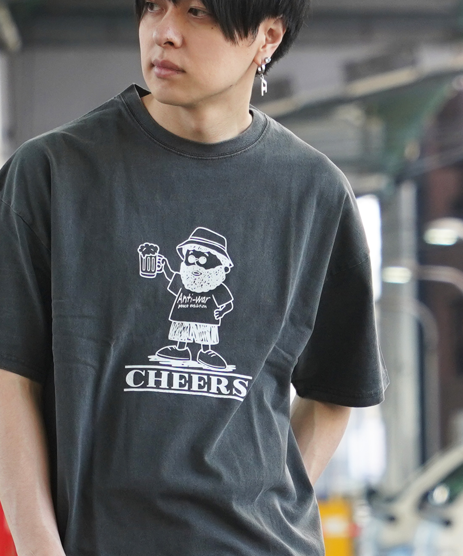 [DEWL]ハート・ローズ半袖ティーシャツ Hurley ハーレー レディース Tシャツ 半袖 バックプリント