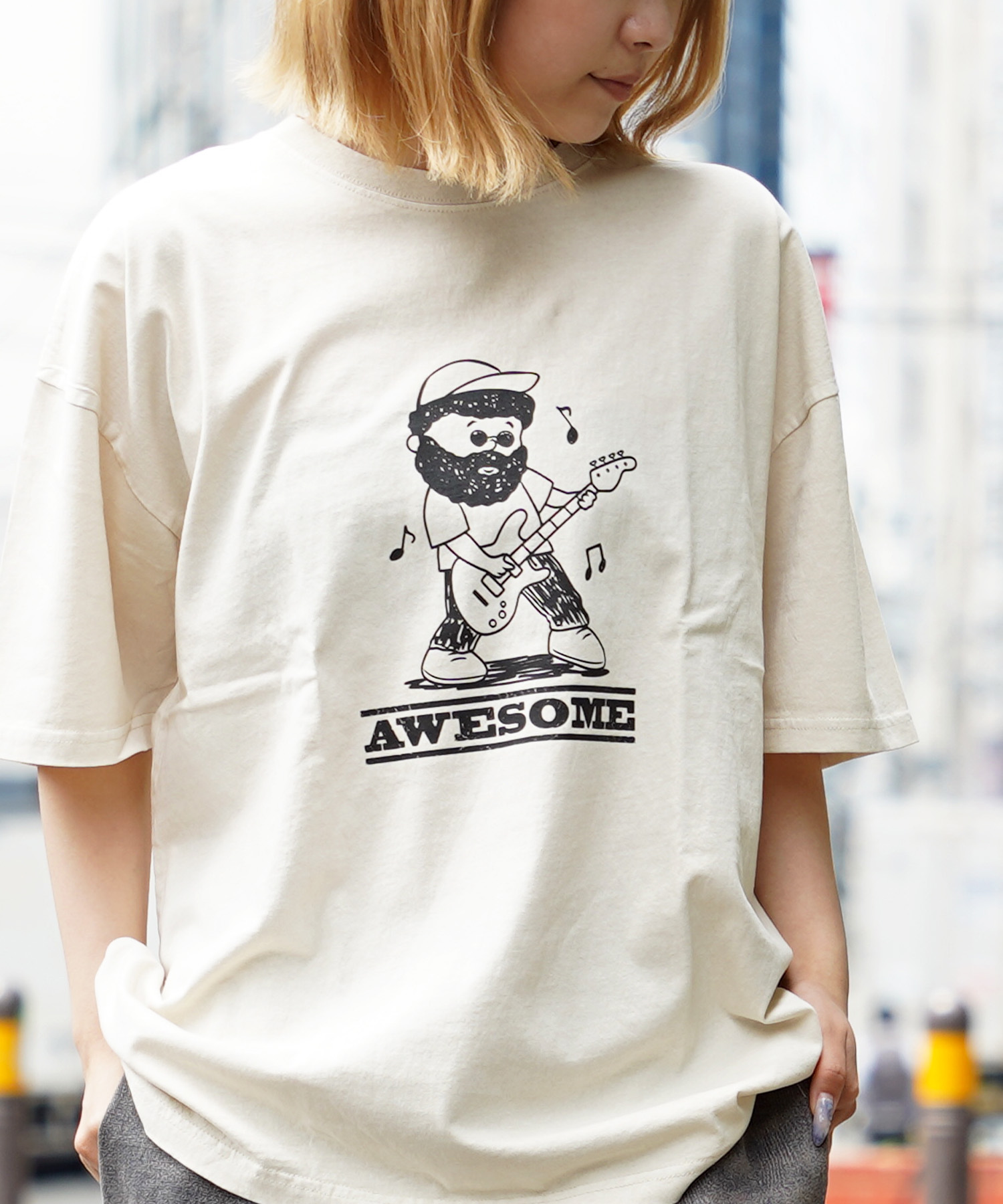 [DEWL]ハート・ローズ半袖ティーシャツ 11101004）ハート柄ロゴ刺繍Tシャツ | ROUX DI PERFE