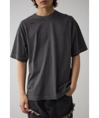 AZUL by moussy/ピグメントダメージTシャツ/506603101