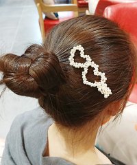 shoppinggo/ショッピングゴー shoppinggo ヘアピン パールビーズヘアピン パッチン留め かわいい ヘアアクセサリー ヘア留め前髪 かわいい 髪飾り/506603863