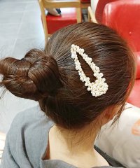 shoppinggo/ショッピングゴー shoppinggo ヘアピン パールビーズヘアピン パッチン留め かわいい ヘアアクセサリー ヘア留め前髪 かわいい 髪飾り/506603863