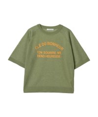 Green Parks/グリーン パークス Green Parks シアーロゴニットプルオーバー/506603923