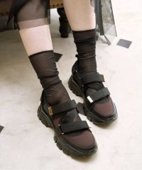 LE TALON/piedi nudi/ピエディヌーディーSHEER LAME HIGHソックス/506603965