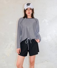 OSYAREVO/オシャレボ OSYAREVO 【ネット限定】【紫外線カット率99.9％以上】体型カバー ラッシュガード 付き キャミソール 水着 セットアップ 【返品不可商品】/506605166