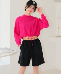 OSYAREVO/オシャレボ OSYAREVO 【ネット限定】【紫外線カット率99.9％以上】ラッシュガード 付き 体型カバー ワンショルダー ビキニ セット水着 セットアップ/506605172