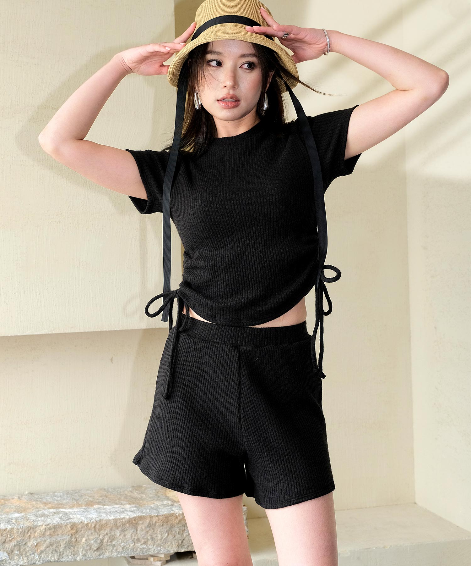 OSYAREVO オシャレボ ベージュ Mサイズ セール】オシャレボ OSYAREVO 【ネット限定】シアーシャツ 付き