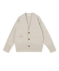 MACPHEE/NZ LAMB 9G Vネックカーディガン/506605877