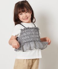 a.v.v(KID'S)/[140－150]チュールキャミドッキングＴシャツ/505890328