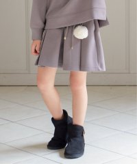 ikka kids/【洗濯機で洗える／親子おそろい】ダンボールポンポン付きキュロット（120〜160cm）/506063993