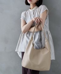 etoll./エトル etoll. ソフトフェイクレザーワンハンドルトートバッグ/506336201