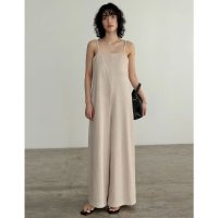 Re:EDIT/リエディ Re:EDIT [神山まりあさん着用][2024 SUMMER COLLECTION][低身長/高身長サイズ有]ベアルーズキャミオールインワン/506420878